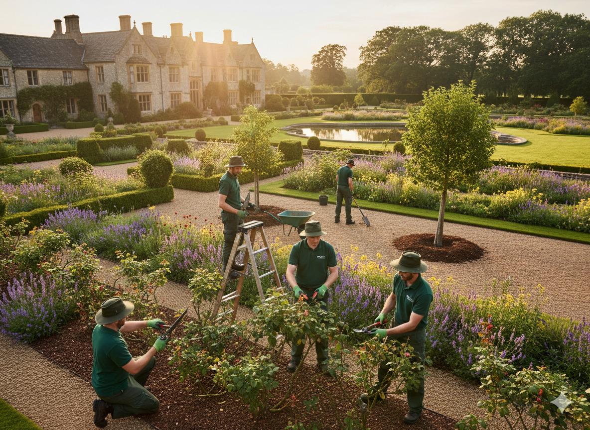 Professionelt havearbejde