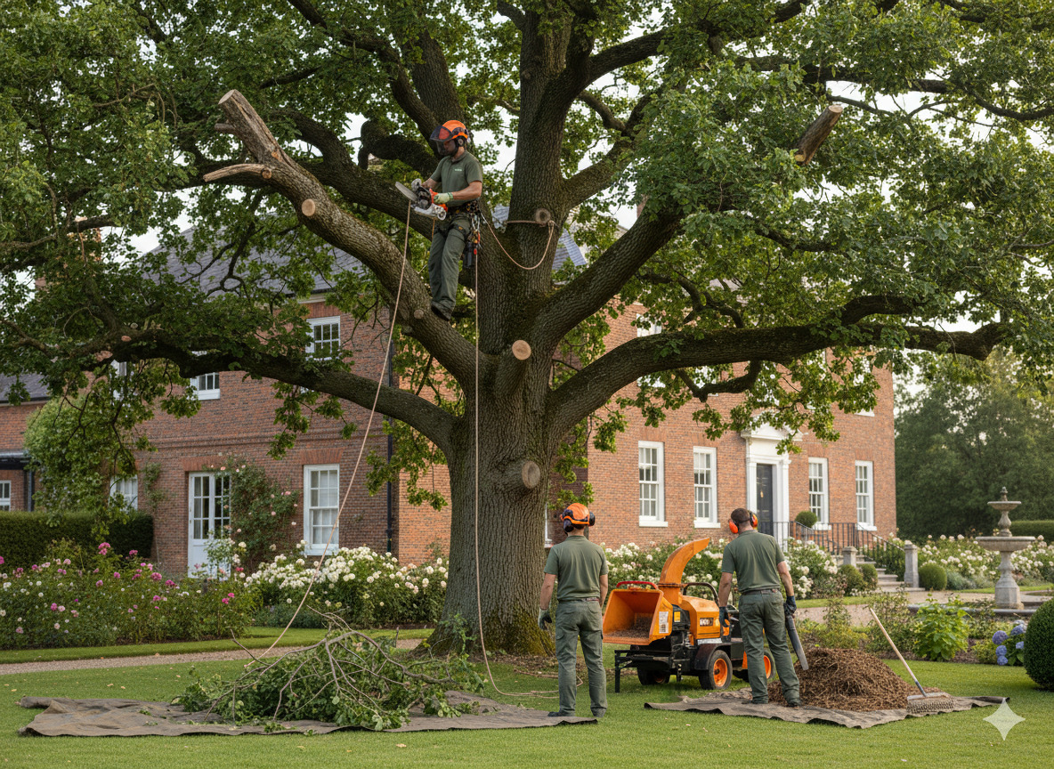 Professionel træpleje og beskæring